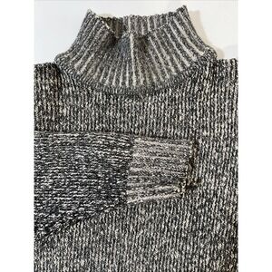 Vintage SEGUE  Angora Blend Sweater Mock Neck Pullover Size M Cottagecore